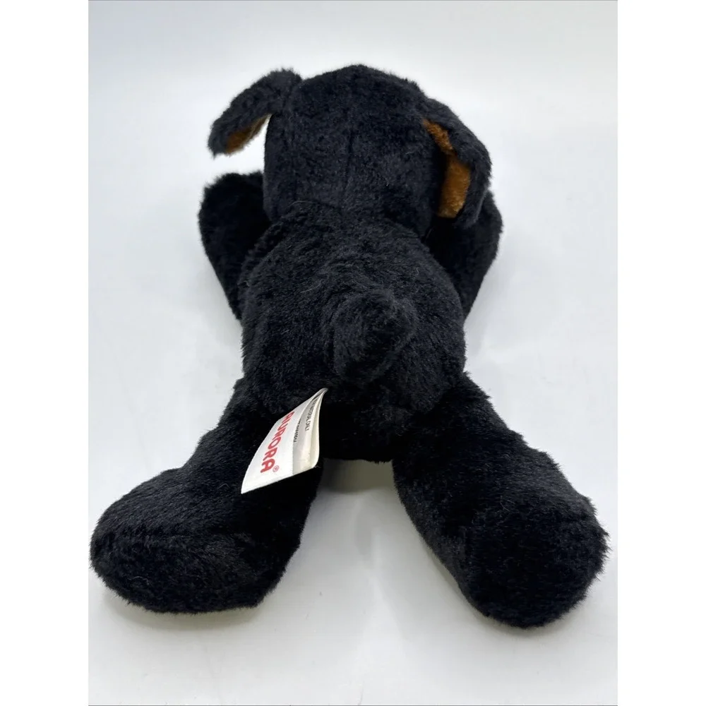 Aurora SOFT BLACK & TAN ROTTWEILER DOG 8